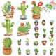 thumbnail image 1 of Pinturas diamantes DIY Wdftyju 23 Uds pegatinas Ventana Aleatorias Plantas Verdes Girasoles diamantes cristal 8 pequeñas, 1 of 9