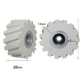 thumbnail image 2 of 1Pc Twill Rubber Pressure Roller Wheels For Edge Banding Machine 65*D12/D8*H28, 2 of 7