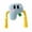 C, variant on Dog Chew Toys for Aggressive Chewers, P-Letter Knot-Shaped Chew Toy for Puppies, Interactive Teeth Grinding Toy for Small Dogs, Durable Self-Entertainment Chew to Keep Them Busy,B