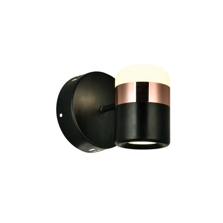 

LED Wall Light with Black Finish