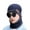 Navy Blue, variant on 2 Pcs/Set Winter Beanie Hat Scarf Warm Thick Knit Set for Men Women