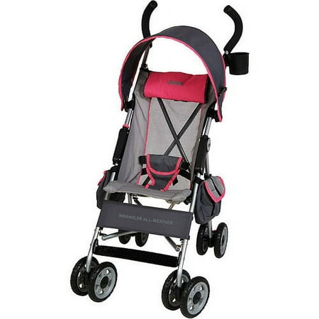 Jeep Wrangler Sport All-Weather Umbrella Stroller, Pink Shock
