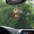 thumbnail image 4 of Opossum Hanging Upside Down with Candy Cane Scarf Possum Christmas Tree Ornament Opossum Hanging Upside Down with Candy Cane Scarf Possum Christmas Tree Ornament (C), 4 of 6