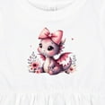 thumbnail image 4 of Inktastic Girls Baby Dragon Girls Baby Dress, 4 of 5