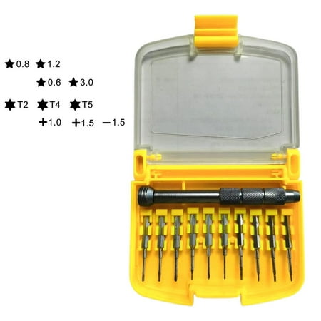 

11 in 1 Precision Torx Slotted Cross Screwdriver Repair Tool for Phones Tablet