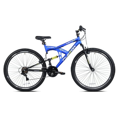 29" Kent Flexor Dual Suspension Mountain Bike, Adult Ages 14+, Blue