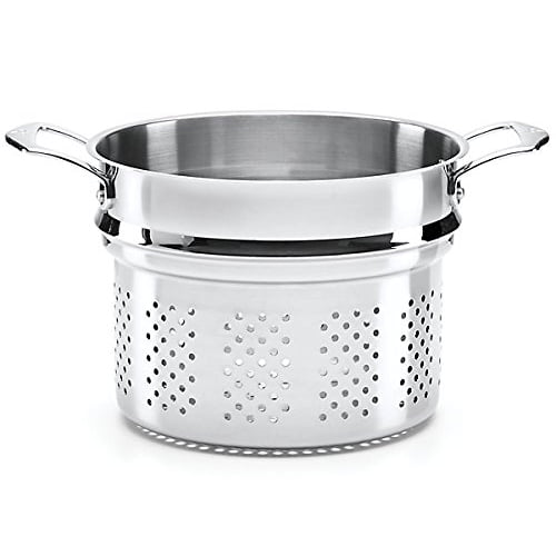The French Chefs 5 Ply Stainless Steel 8 Quart Pasta Steamer Insert