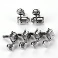 thumbnail image 2 of 6 In-Line Semi-Closed Guitar Locking Tuners Tuning Pegs Machines Heads Set for ST Tele Electric Guitar, 2 of 8
