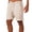 Khaki, variant on Turilly Men's Summer Shorts Shorts Casual CargoCotton And Shorts Lanyard Casual Pants Capris Shorts Pants L