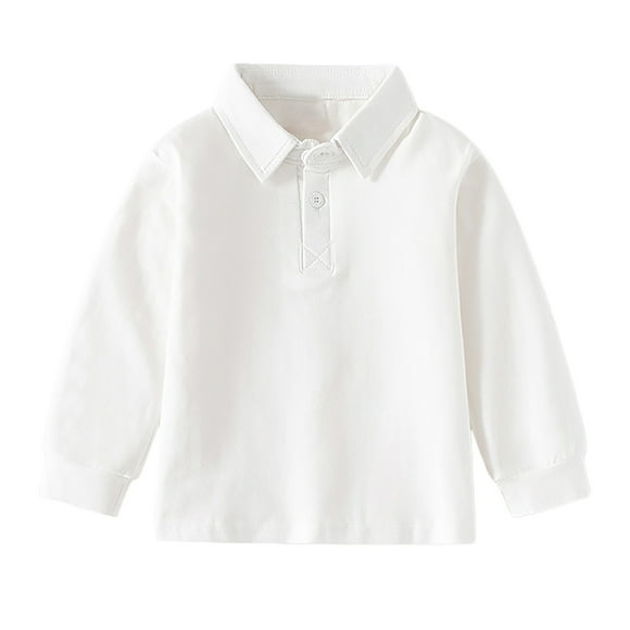 Boys' Polo Shirt Stripes School Uniform Shirts Tee Tops Clothes Short Sleeve Polo 12-18 Months Boys Fashion