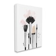thumbnail image 3 of Stupell Industries Makeup Brushes Glam Tools Graphic Art Gallery Wrapped Canvas Print Wall Art, Design by Alison Petrie, 3 of 7