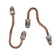 thumbnail image 1 of Caliper Rear Brake Pipes Copper Brake Bridge Tube with Stainless Steel Connector Replacement for SEAT Altea Toledo Leon, 1 of 5
