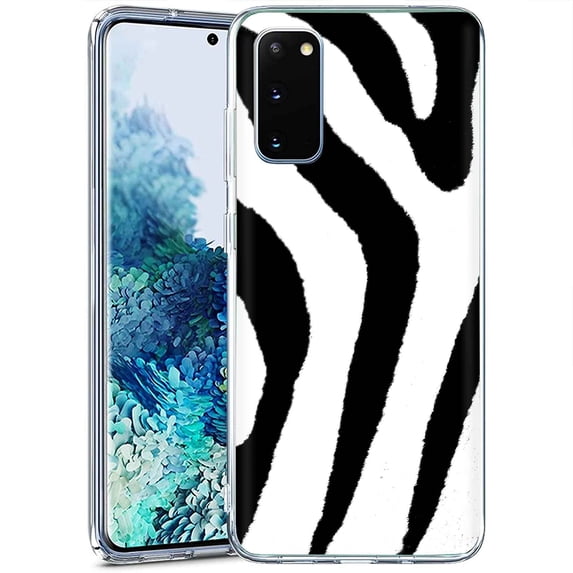 TalkingCase Slim Phone Case Compatible for Samsung Galaxy S20 FE 4G/5G,(Not S20),Zebra 1 Print,Lightweight,Flexible,Soft, USA