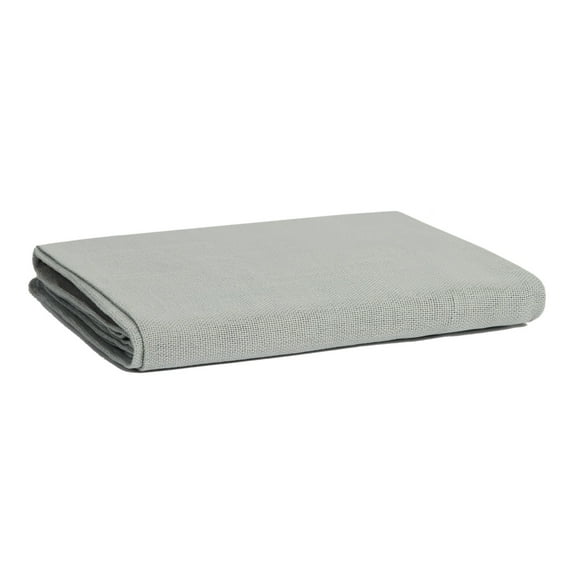 Gauze 100% Cotton Tablecloth 70" Round in Lunar Rock