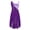 Purple, variant on MSemis Kids Girls Sleeveless Sequins Lyrical Modern Ballet Dance Dress