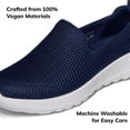 thumbnail image 4 of Zapatillas Skechers Go Walk Joy para Mujer en Azul Marino/Blanco Talla 10.5, 4 of 7