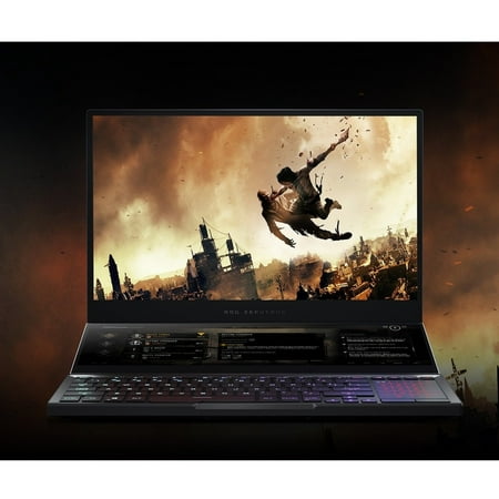 ASUS - Zephyrus Duo 15 SE GX551 15.6" Gaming Laptop - AMD Ryzen 9 - 32 GB Memory - NVIDIA AMD GeForce RTX 3080 Radeon Vega - Off Black