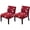 A, variant on LKJYER Stretch Armless Chair Slipcovers, Spandex Accent Chair Covers Printed Furniture Protector Covers Armless Accent Chair Slipcovers with Elastic Bottom for Living Room Bedroom