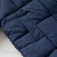 thumbnail image 4 of MEZZALL Kids Long Winter Coat Warm Hooded Long Sleeve Outerwear Solid Color Boys Girls Insulated Quilted Jacket Cold Weather Coats Classic Child Streetwear, 4 of 9