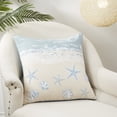 thumbnail image 3 of Saro Lifestyle Seaside Treasures Poly Filled Throw Pillow, 3 of 3