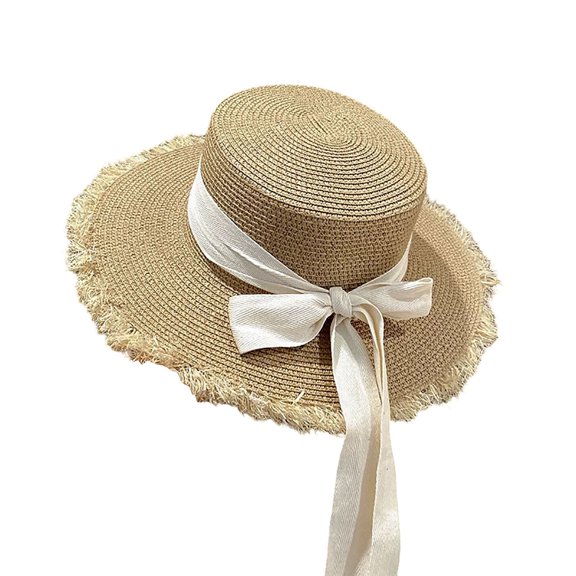 AirLoni Beach Hat For Women Large Wide Brim Soft Lightweight Fashion Versatile UV Sun Protection Relaxed Fit Outdoor Hiking Casual Vacation Sun Hat Khaki,One Size