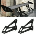 thumbnail image 1 of Rdeghly Spoiler Mounting Brackets,Universal Car CNC Aluminum Alloy Rear Wing Trunk Racing Tail Spoiler Legs Mount Brackets , Rear Wing Legs, 1 of 8