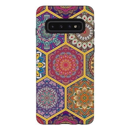 Mosaic Mandalas 77 Tough Phone Case for Samsung Galaxy S10
