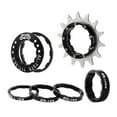 thumbnail image 2 of 14T Single Speed Flywheel Adapter Set Cog Fixed Gear for Component black, 2 of 8