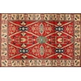thumbnail image 1 of Ahgly Company Indoor Rectangle Traditional Brown Geometric Area Rugs, 7' x 9', 1 of 6
