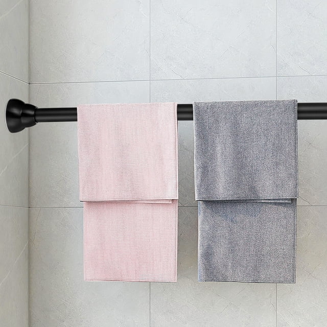 STRANDCHIC Rail de Rideau de Salle de Bain en Acier Inoxydable Réglable pour Cabine de Douche Lot de 1