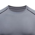 thumbnail image 4 of Camisas de compresión para hombre de secado rápido amigables con la piel de manga corta para entrenamiento atlético ANGGREK Otros, 4 of 8