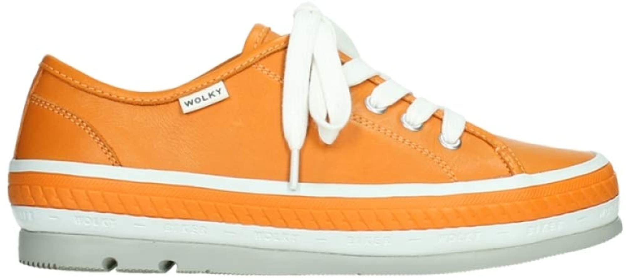 Wolky Shoes 01230 Linda orange leather order now! Biggest Wolky Collection|  Wolkyshop.com
