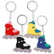 thumbnail image 4 of GOOHOCHY 4 llaveros de patines con dijes, colgantes decorativos de PVC., 4 of 7