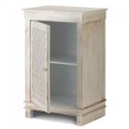 thumbnail image 2 of Accent Plus 10018836 Armoire Cutwork Géométrique en Difficulté&44; Blanc, 2 of 2