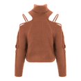 thumbnail image 2 of Vedolay Womens Cute Sweater Women's 2023 Fall Casual Long Sleeve Crew Neck Ribbed Knit Pullover Sweater,A L, 2 of 5