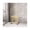 Gold, variant on Light Luxury Movable Bathroom Storage Rack Floor Hotel Bath Towel Storage Towel Rack With Wheels Dirty Clothes Basket