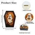 thumbnail image 3 of Dalxymotic Halloween Picture Frame, Wooden Frame Wall Art Decoration, Spooky Seasonal Art Decoration, Fall Decor, Halloween Decorations Indoor Outdoor for Wall, Home, Mantel, Shelf, 3 of 6