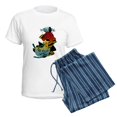 thumbnail image 5 of CafePress - Samurai Robe Women's Light Pajamas - Women's Short Sleeve Print T-Shirt and Pants Light Cotton Pajama Set, 5 of 7