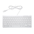 thumbnail image 1 of USB Wired Keyboard 78 Scissor Keys 13 Shortcut LED Indicator Keyboard for MacBook Pro Air Mini for Windows PC Desktop, 1 of 14