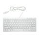 thumbnail image 1 of Teclado con cable USB, 78 teclas tipo tijera, 13 teclas de acceso directo, indicador LED, para MacBook Pro Air Mini, PC de escritorio con Windows, 1 of 14