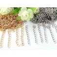 thumbnail image 2 of U8MO 100 Extended Extension Jewelry Chains Tail Links Jewellery Finding Silver Gold-Gunmetal, 2 of 9