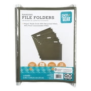 Pen + Gear Hanging File Folder, Standard Green, Letter 12 Per Pack