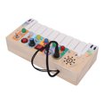 thumbnail image 1 of Electronic Piano Board, Multifunctional Board Toy White Keyboard Multi Analog Switch Cartoon Patterns  for Daily Entertainment, 1 of 7