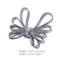 thumbnail image 2 of Mobutofu 5 Paires de Lacets Ronds Pailletés pour Femmes Patins Couleur Aléatoire, 2 of 7