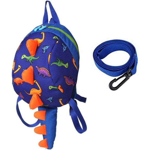Kids Backpack, Dinosaur Backpacks, Cartoon Kids Backpack, Toddler School Bag, with Anti-lost Rope