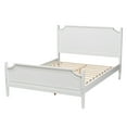 thumbnail image 3 of Baxton Studio Mariana Classic and Traditional White Finished Wood Queen Size Platform Bed, 3 of 7
