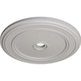 thumbnail image 3 of 41 1/8"OD x 4"ID x 2 1/8"P Classic Ceiling Medallion (Fits Canopies up to 5 1/2"), Hand-Painted Ultra Pure White, 3 of 6