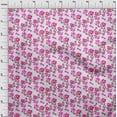thumbnail image 4 of oneOone Cotton Cambric Light Purple Fabric Florals Fabric For Sewing Printed Craft Fabric By The Yard 42 Inch Wide, 4 of 4
