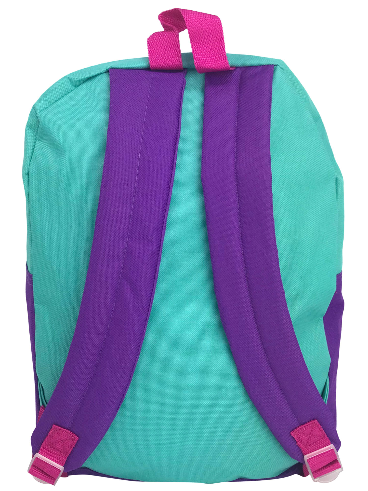 Disney Girls Fancy Nancy Backpack 16" Pink Purple Front Zipper Pocket - image 2 of 2