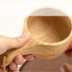 thumbnail image 5 of Taza de café Taza de agua de madera de goma Taza de leche de desayuno hecha a mano Taza de té decorativa para beber, tipo 3 Kearding HA006006-03B, 5 of 7